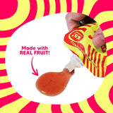 Fruit Slaps Caffeinated Fruit Blend - Strawberry Lemonade, Natural Caffeine, Real Fruit, Prebiotic Fiber - Energy Boost for Focus & Gut Health