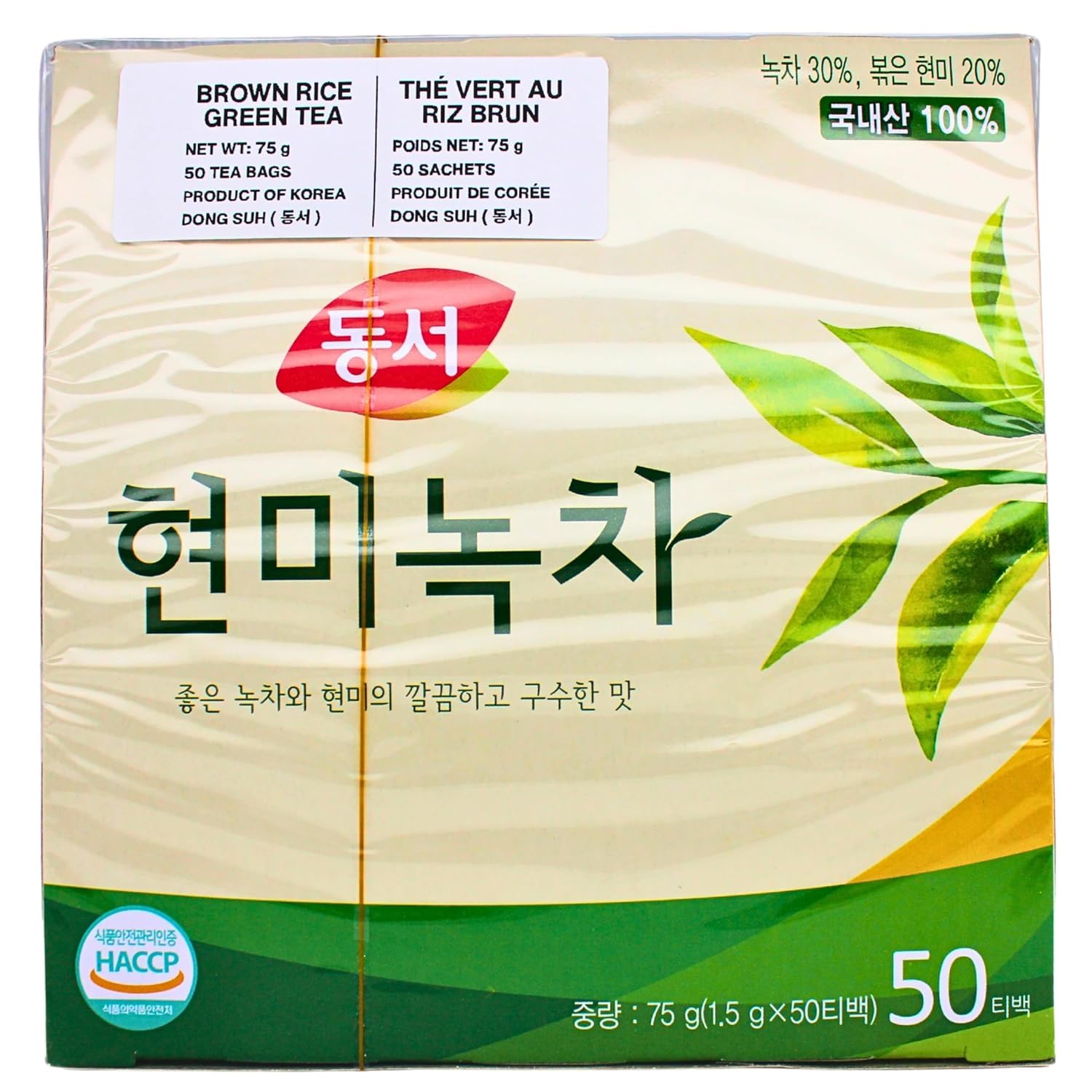 Dongsuh Food Brown Rice Green Tea -(1.5g50ea)