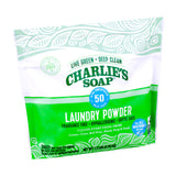 Charlie’s Soap Laundry Powder (50 Loads, 1 Pack) Hypoallergenic Deep Cleaning Washing Powder Detergent - Eco-Friendly, Safe, and Effective