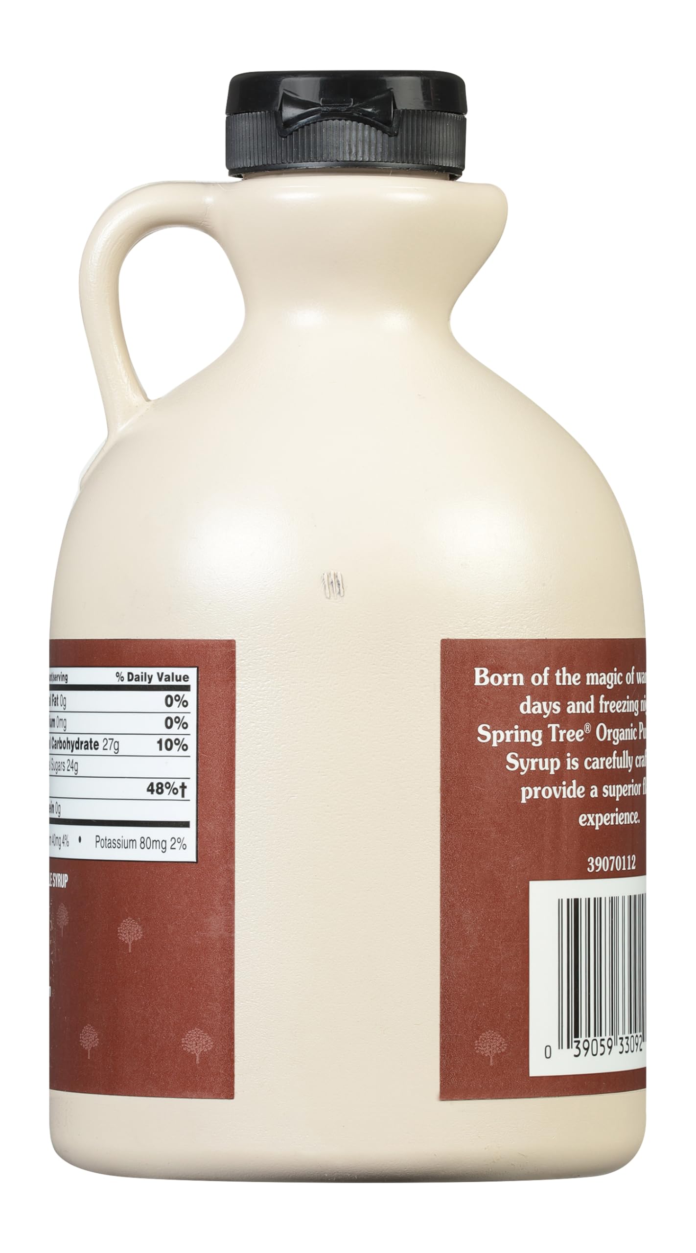 Spring Tree 100% Pure Organic Maple Syrup, 32 Ounce