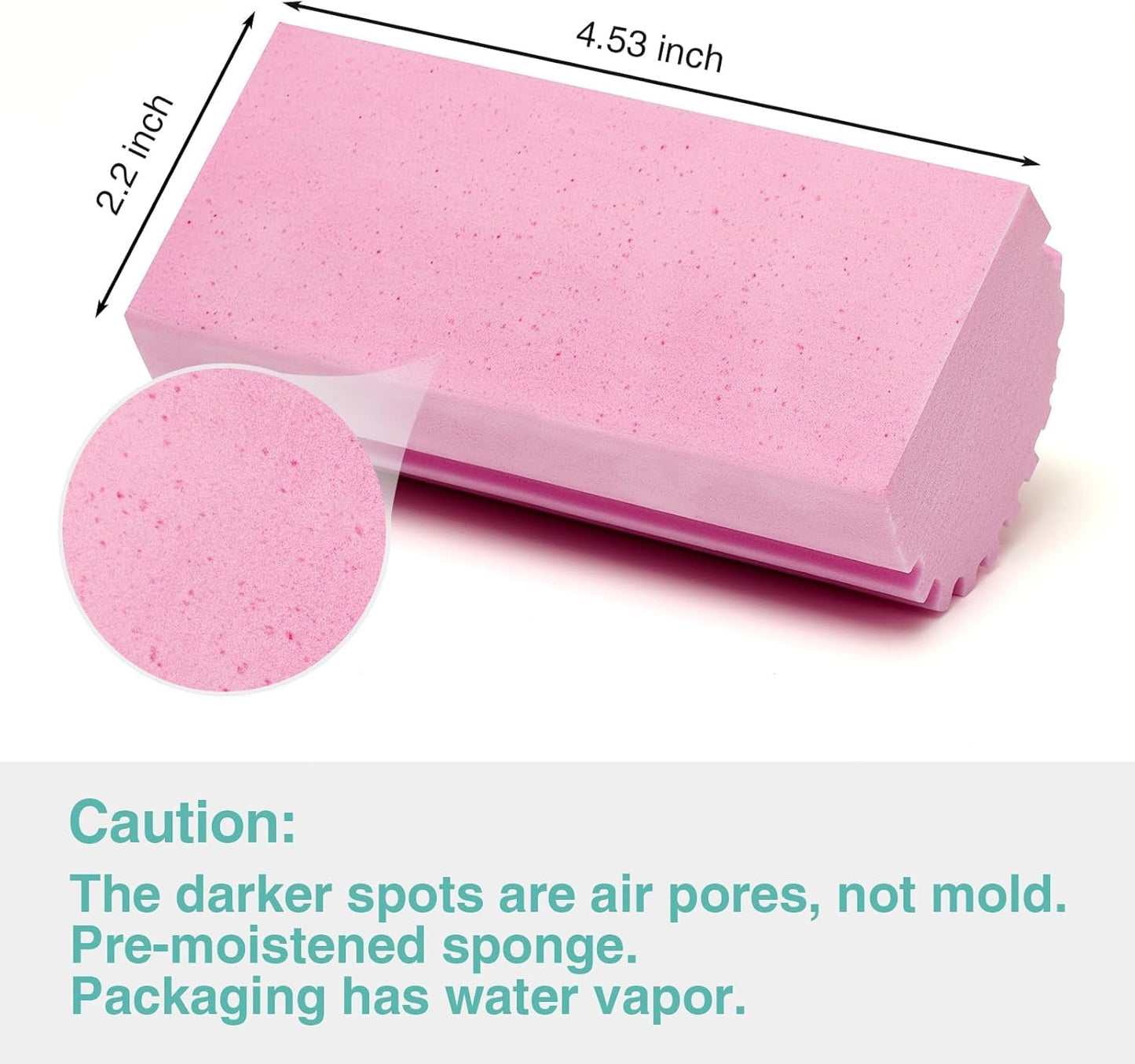 4 Pack Damp Dusting Sponge Duster, Dust Cleaning Sponge, Reusable Household Cleaning Sponge Tool for Blinds, floorboards, Fan Blades, Vents, Glass