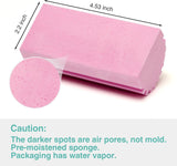 4 Pack Damp Dusting Sponge Duster, Dust Cleaning Sponge, Reusable Household Cleaning Sponge Tool for Blinds, floorboards, Fan Blades, Vents, Glass