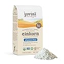 Jovial Organic Einkorn Unbleached All Purpose Flour - Bread Baking Flour for Sourdough, High Protein, Non-GMO, For Organic Pizza & Pasta, European