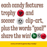 M&M'S Mexico Soccer Milk Chocolate Candy, 2 lb Bulk Resealable Bag
