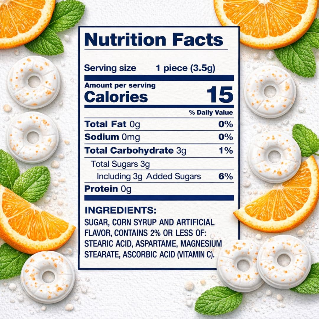 LifeSavers 12 oz. - Orange Mint - Bulk Gift Bag By Lyza's Sweets & Treats