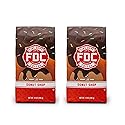 Fire Department Coffee - Gives Back to Firefighters - Donut Shop Coffee Beans - Sweet & Smooth - Medium Roast - Roasted in the USA - Veteran Owned (12