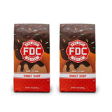 Fire Department Coffee - Gives Back to Firefighters - Donut Shop Coffee Beans - Sweet & Smooth - Medium Roast - Roasted in the USA - Veteran Owned (12