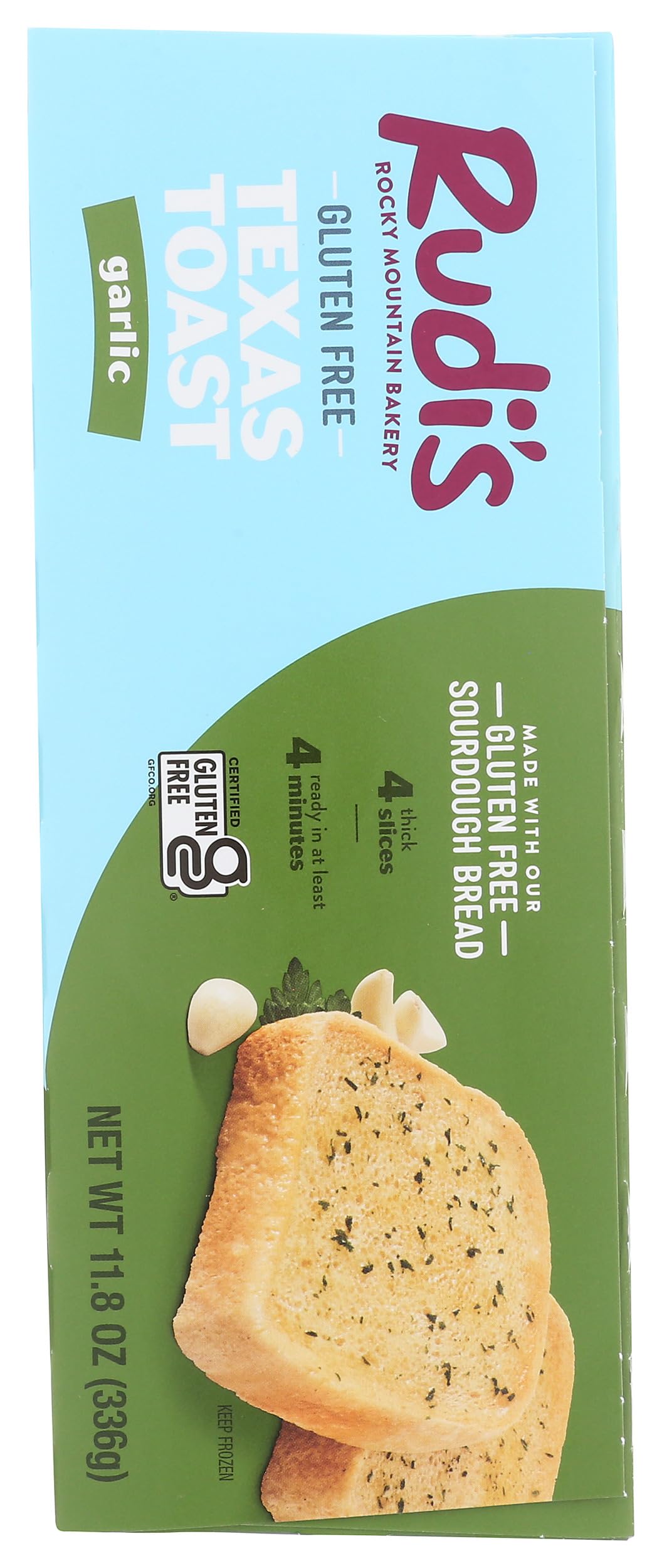 Rudis Bakery Garlic Texas Toast, 11.8 OZ