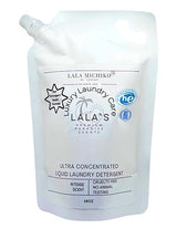 Lala’s Premium Paradise Scents 16oz Liquid Laundry Detergent Refill Pouch - High-Scented, Long-Lasting, Eco-Friendly Concentrated Formula (Tropical