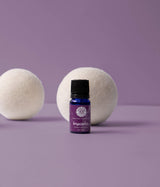Woolzies Wool Dryer Balls Organic: 6 XL Laundry Balls for Dryer + 10 ml Lavender Essential Oil Combo for use as 100% Pure and Natural Fabric Softener