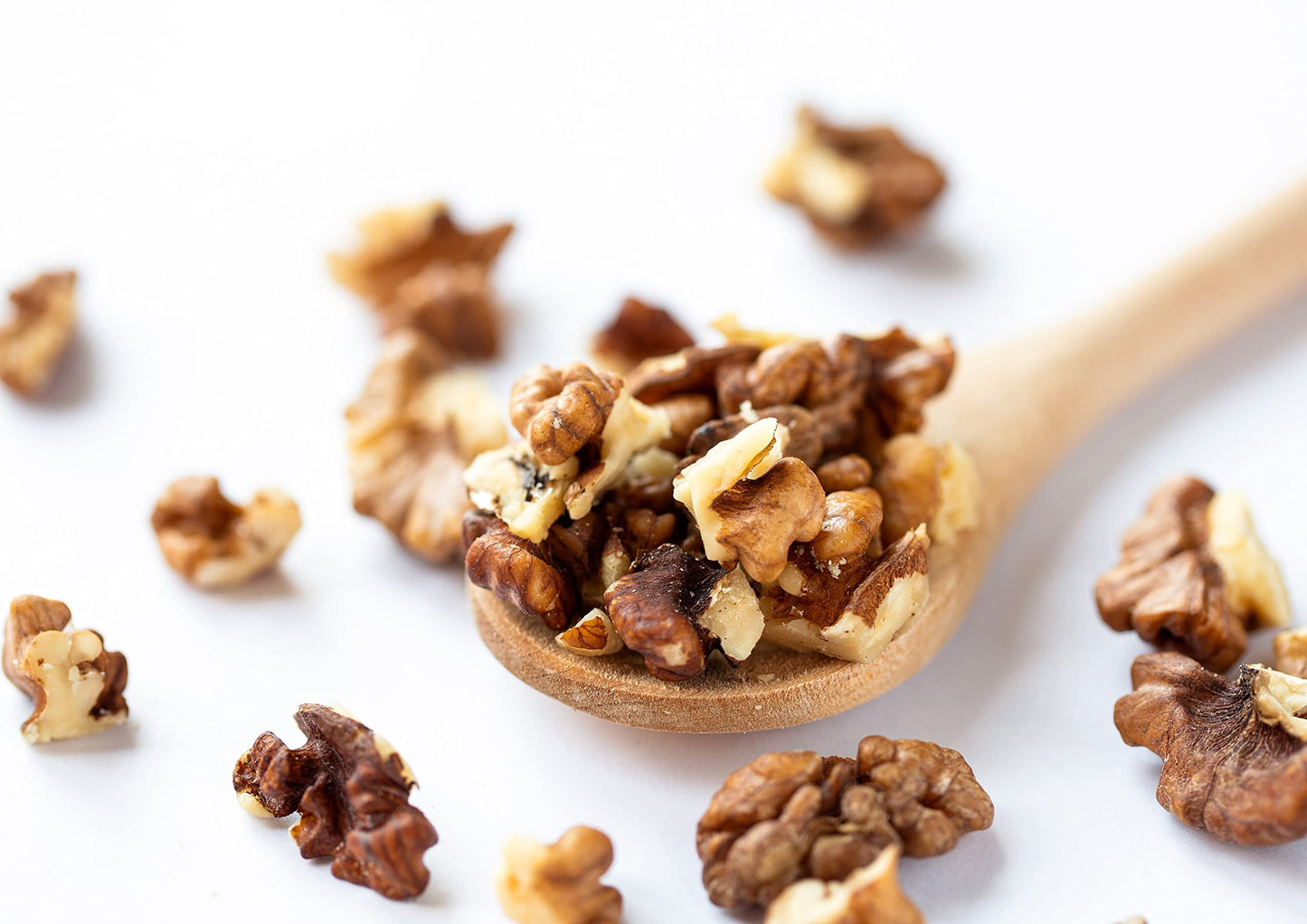 Food to Live California Walnut Pieces, 4 Pounds - Chopped Nuts, Shelled, Raw, Unsalted, Vegan, Bulk. Keto Snack. Good Source of Protein, Iron. Great
