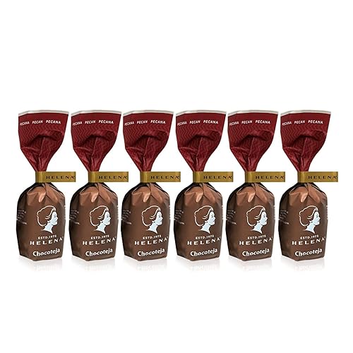 Helena-Chocolatier Chocotejas Pecana 26g | Peruvian Pecan Chocotejas 6 Pack Box