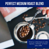 Nguyen Coffee Supply - Truegrit Robusta: Medium Roast Premium Whole Coffee Beans, Vietnamese Single Origin, Direct Trade, Low Acid with High Caffeine