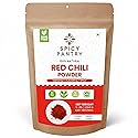 SPICY PANTRY Red Chili Powder 4 oz - Non-GMO, Gluten Friendly Spice for Curries, Soups, Stews, Table Seasoning, Marinades & Rubs - Bold Flavor