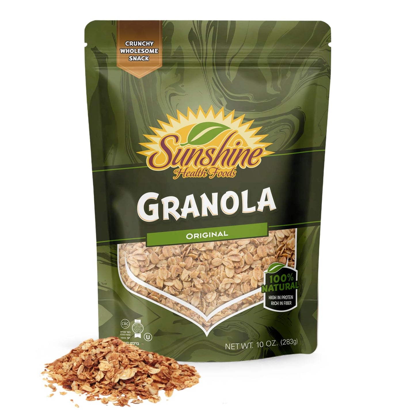 Original Granola, Delightfully Crunchy Healthy Granola Cereal, Ideal Granola for Yogurt or Enjoy with Milk, Perfect Granola Cereal Healthy Snack