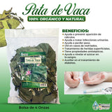 Pata de Vaca Cow´s Foot Leaf Pezuña de Buey nivela glucosa en lasangre 4oz-113g.
