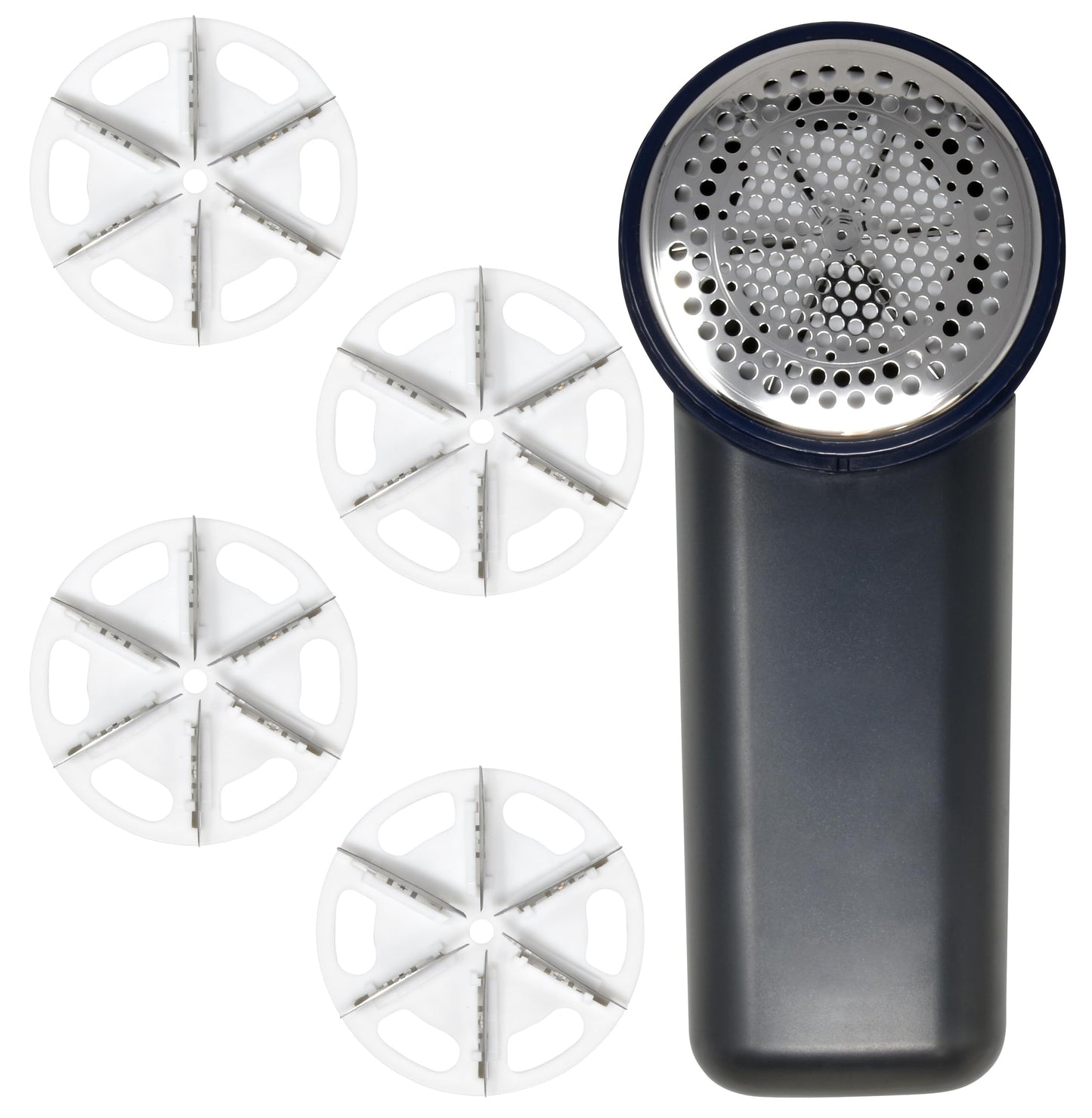 Electrolux Fabric Shaver Replacement Blades, 4-Pack, High Qulity 6-Leaf Blades for Safe and Efficient Lint and Pill Removal, Only Compatible