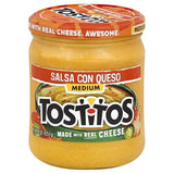 Tostitos Dip, Salsa Con Queso, Medium, 15oz