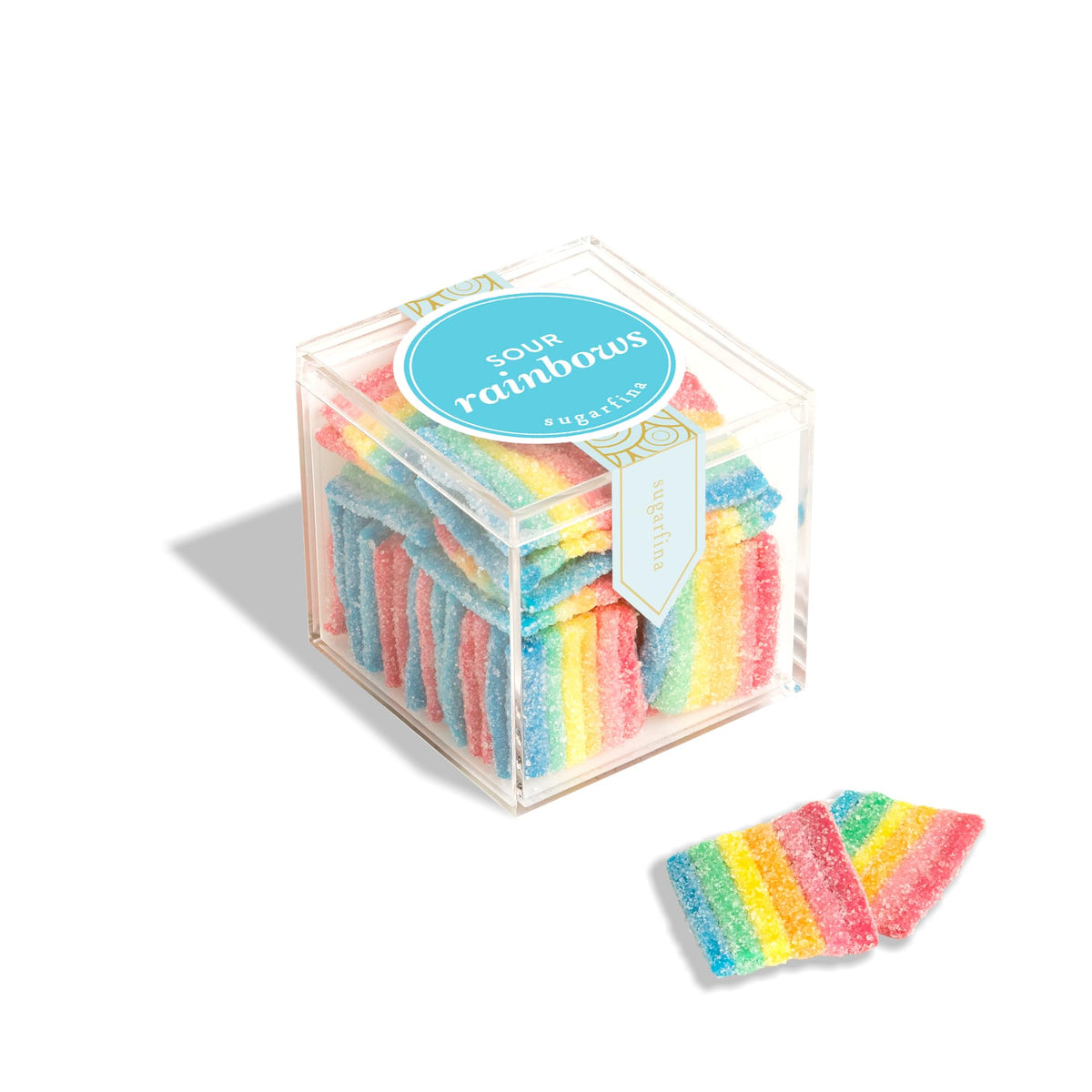 Summer Celebration Candy Cube Bundle, Pack of 4 | Sour Rainbows, Sparkling Stars, Sparkle Pops, Chocolate Confetti