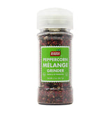 Badia Whole Peppercorn Blend Grinder, 2 oz - Black, White, Green & Pink Pepper for Spicy, Fruity, Woody Flavors, Gluten Free