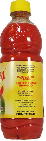 Dafruta Guava Liquid Concentrate- 16.9 FL.OZ 500ml, 6 Pack