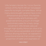 Villa Jerada, Harissa, 6 oz, Fiery Moroccan Hot Sauce with Preserved Lemon, The Perfect Amount of Savory, Tang, and Spice to Any Meal (HARISSA - 1