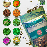 Green Royalty - Herbal Mix for Gastritis Relief | 100% Organic Digestive Support Tea Blend | Natural Ingredients | 4oz Resealable Bag | Non GMO