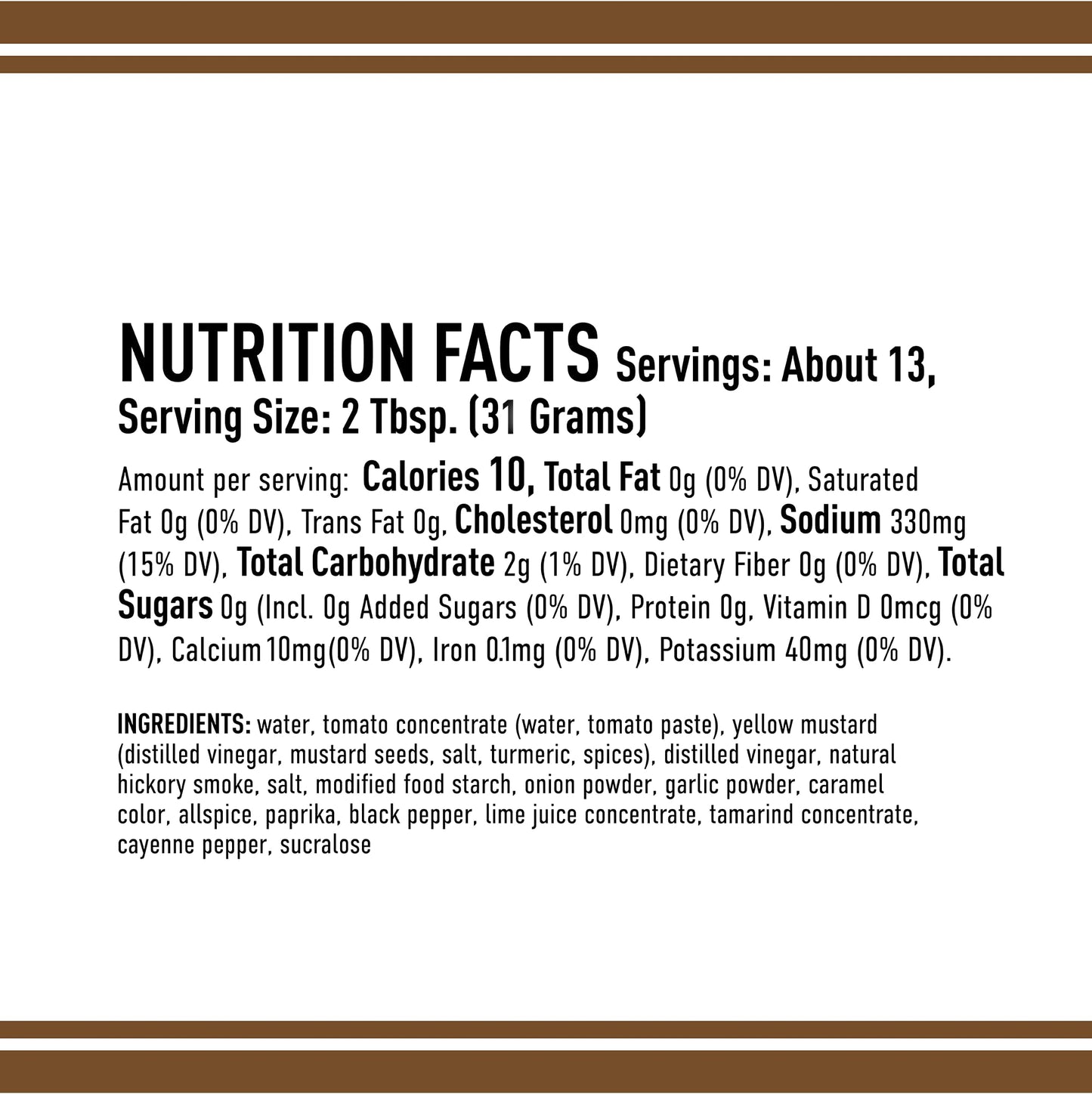 Lillie's Q - Zero Sugar Smoky BBQ Sauce, Sugar-Free, Low Calorie, Sweet & Smoky BBQ Flavor (13.8 oz)