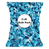 Candykrave Hershey'ss Cookies & Cream Kisses Milk Chocolate candy - (2LB 180 pcs) - Bulk chocolate Silver Foil Candy variety pack - Delicious Treats