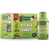 White House Pickle Shots, With Real Dill and Turmeric, Juice Hydrates and Helps Stop Muscle Cramps, On the Go (2 Fl Oz (Pack of 6), Dill Pickle)
