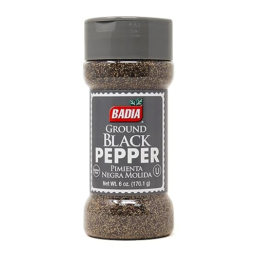Badia Black Pepper Ground, 6 Ounce
