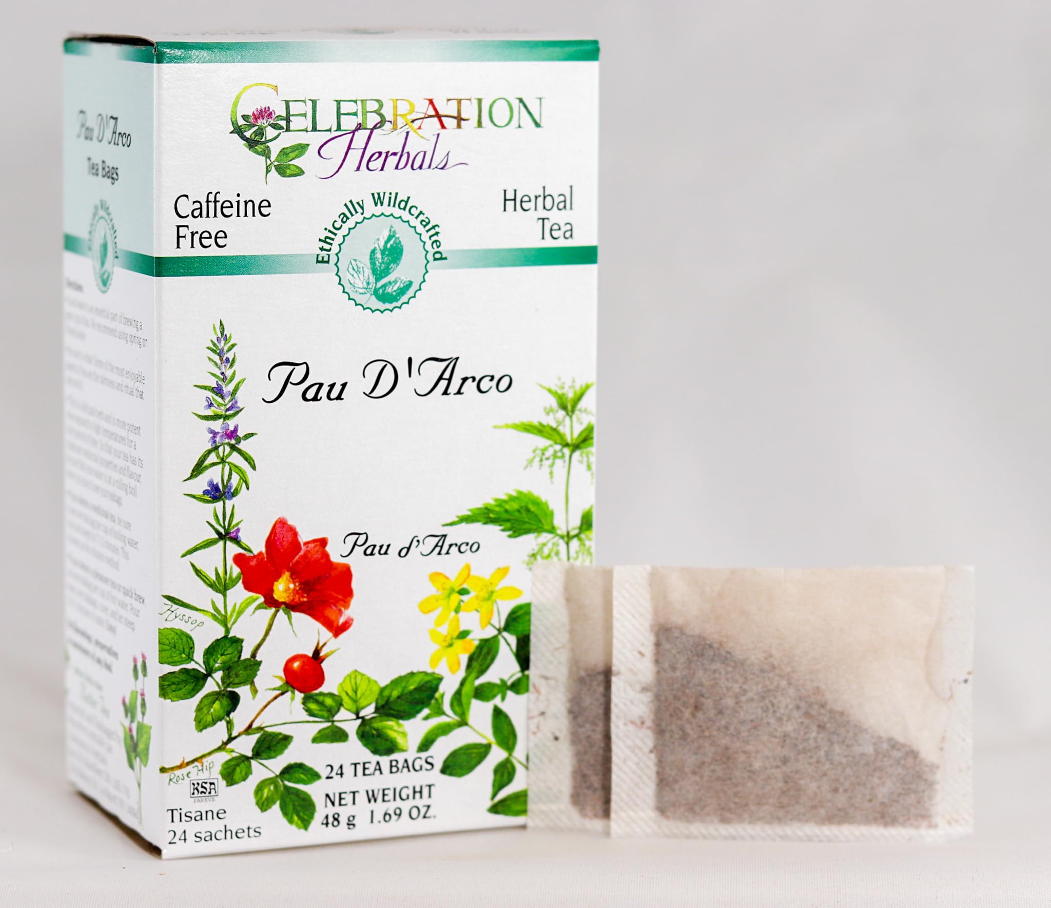 Celebration Herbals Pau D'Arco Tea Bags WC 24 Count