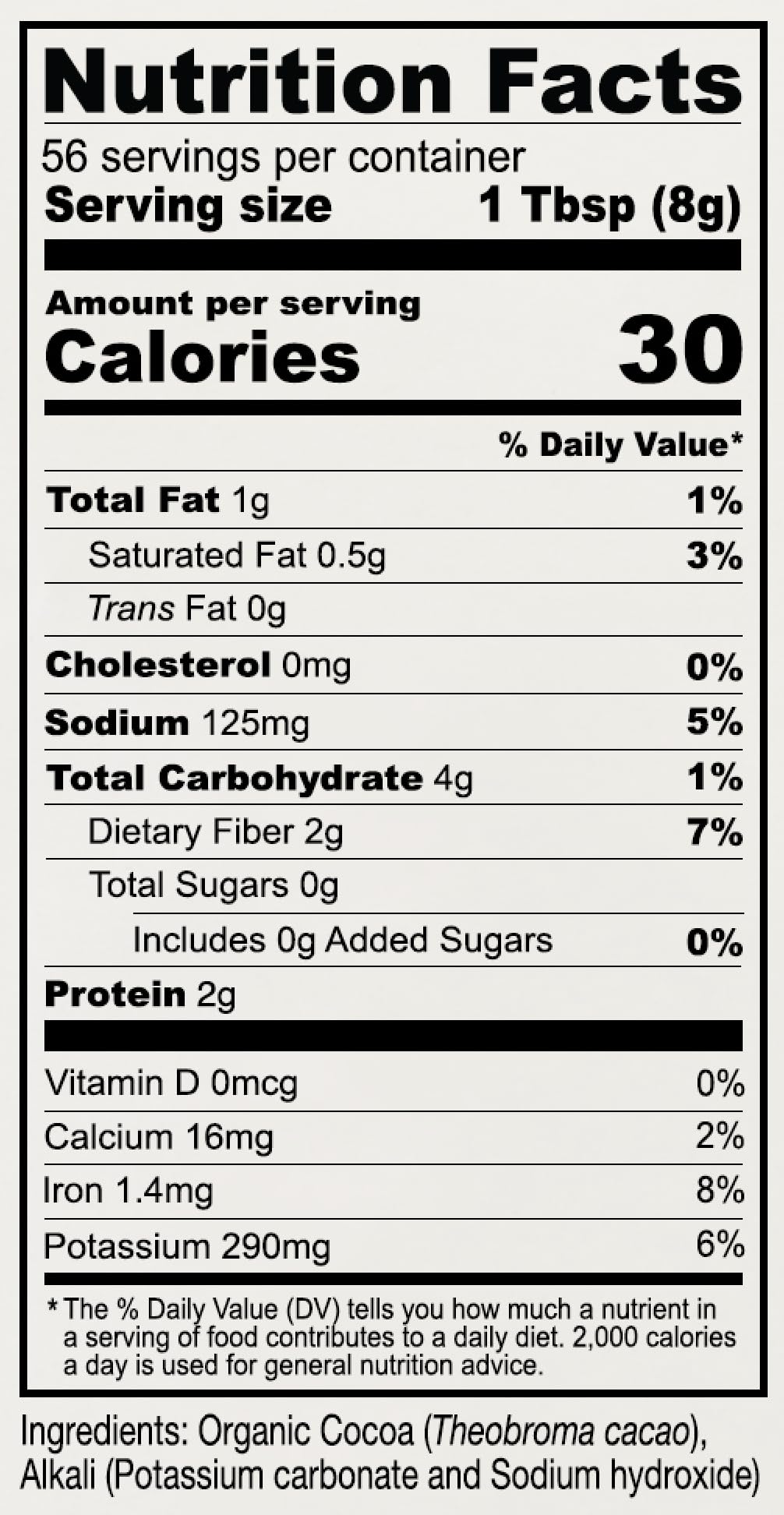 Anthony's Organic Black Cocoa Powder, 1 lb, Unsweetened, Dutch Processed, Gluten Free, Non GMO