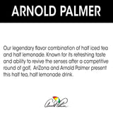 AriZona Arnold Palmer Half and Half - Big Can, 22 Fl Oz (Pack of 24)