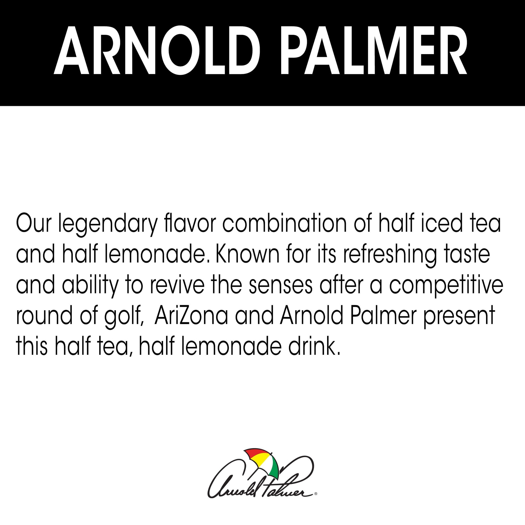 AriZona Arnold Palmer Half and Half - Big Can, 22 Fl Oz (Pack of 24)