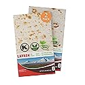 Armbread Low Carb Lavash Bread - Traditional 33 x 16 inch Fresh Baked Lavash Flatbread - GMO Free, Vegan & Kosher Certified - Authentic Flat Bread