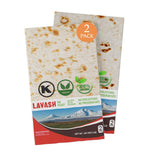 Armbread Low Carb Lavash Bread - Traditional 33 x 16 inch Fresh Baked Lavash Flatbread - GMO Free, Vegan & Kosher Certified - Authentic Flat Bread