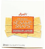 Amki Sesame Snaps, Original, 1.5 Ounce (Pack of 24)