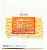 Amki Sesame Snaps, Original, 1.5 Ounce (Pack of 24)