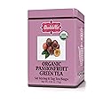 Brew La La Organic Green Tea - Passionfruit Flavor - 50 Tea Bag Tin - Low Caffeine - USDA Certified Organic