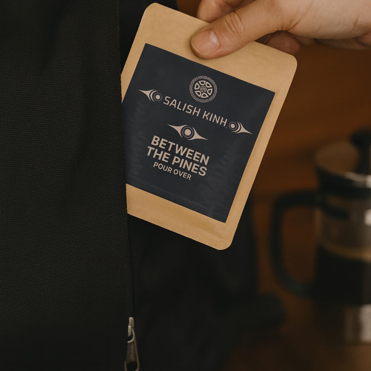 SALISH KINH Vietnamese Pour Over Coffee | Between the Pines Blend | Medium Roast | 10 Pack | Single-Serve | Portable | Single Origin | Direct Trade |