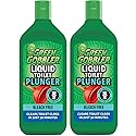 Green Gobbler Liquid Toilet Plunger | Clog Remover | Safe for Toilets and Septic | 2 Pack