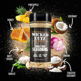 Wicked Cutz Sampler Grill Seasoning Set, 5 Pack of Flavored Grilling Spices, Jerky Seasoning, Low Sodium & No MSG Spices & Seasonings