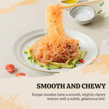 52USA Konjac Shirataki Noodle, Angel Hair, Low Carb Pasta 52.8 Oz (1500 g), Keto and Paleo Friendly, Sugar Free, Vegan, Gluten Free, Ready to Eat, Low