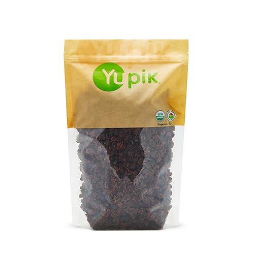 Yupik Organic California Flame Raisins, 2.2 lb (35.2 oz), Kosher, Non-GMO, Vegan, Whole Dried Fruits, Naturally Sweet, No Added Sugar, Seedless