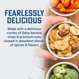 Bubba's Fine Foods Single-Serve Snack Mix, Savory Original (Pack of 8) Grain-Free, Gluten-Free, Vegan, Paleo, Dairy Free and Certified Non-GMO