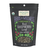 Frontier Co-op Organic Cut and Sifted Red Raspberry Leaf 1.48oz - For Red Raspberry Leaf Tea, Cafe, Restaurant Supply and More - Naturally Caffeine