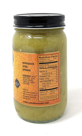 Santa Fe Seasons Hatch Green Chile Sauce Hot 16 Ounce