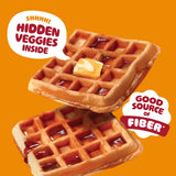 Evergreen Thick & Fluffy Waffles, Homestyle Recipe - Whole Grains, No Preservatives, Nut-Free, Individually Wrapped, Air Fryer Ready, Frozen