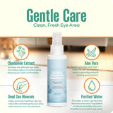 Dead Sea Mineral Tear Stain Remover for Dogs & Cats-Natural Eye Cleaner with Aloe Vera & Chamomile, Gentle Formula for Sensitive Pets, Precise